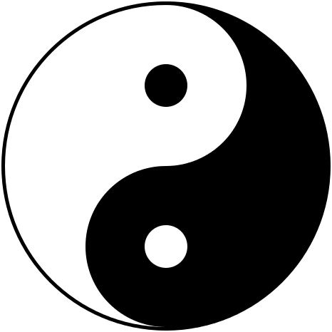Bild des Yin-Yang-Symbols.